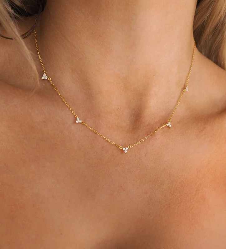 Token coin necklaces-Amelia Choker | Gold