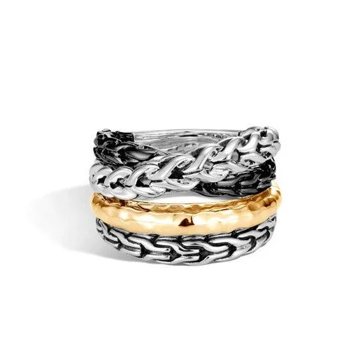 Spinel stone rings-Gold Fashion Rings  -  Women'