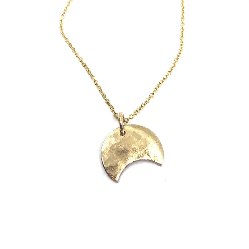 Celestial sign necklaces-Iman 14K Goldfilled Necklace