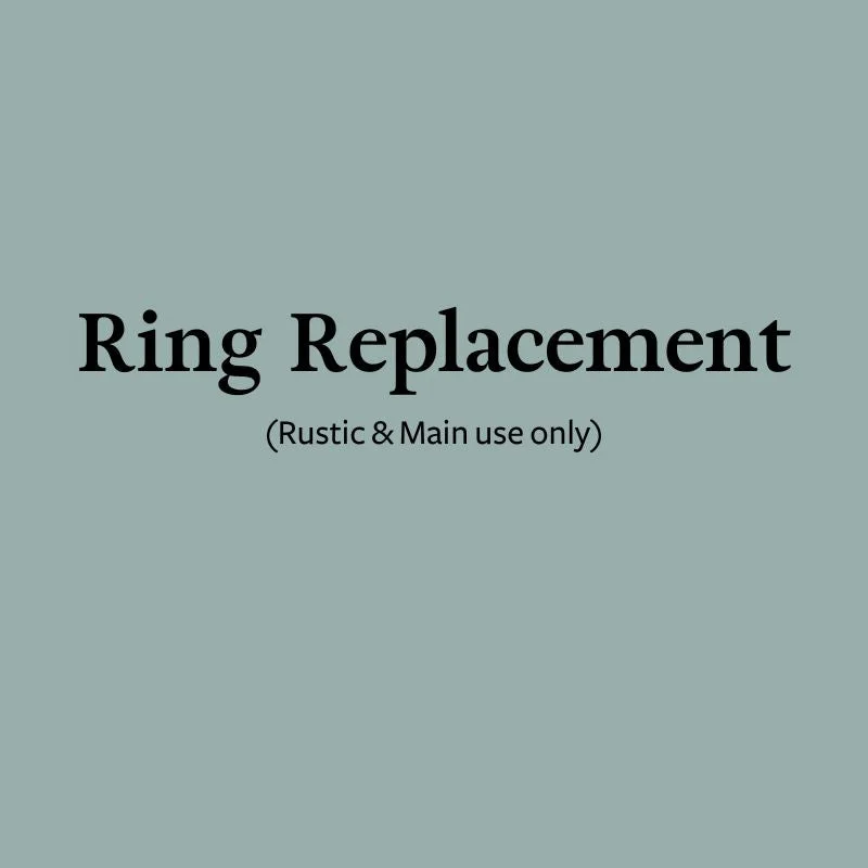 Glossy enamel rings-Ring Replacement (R&M Use Only)