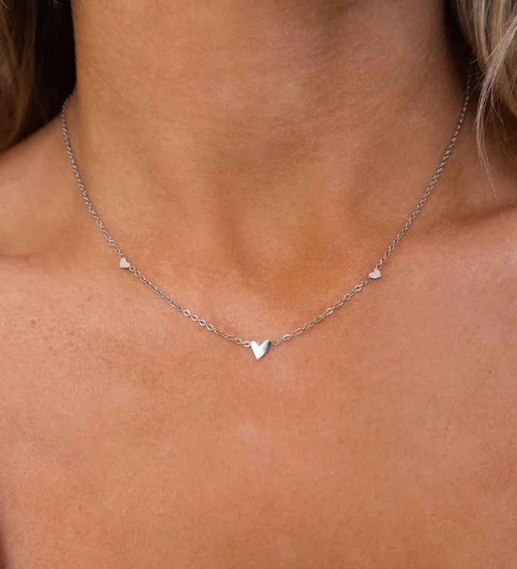 Moonstone healing necklaces-Annie Necklace | Silver