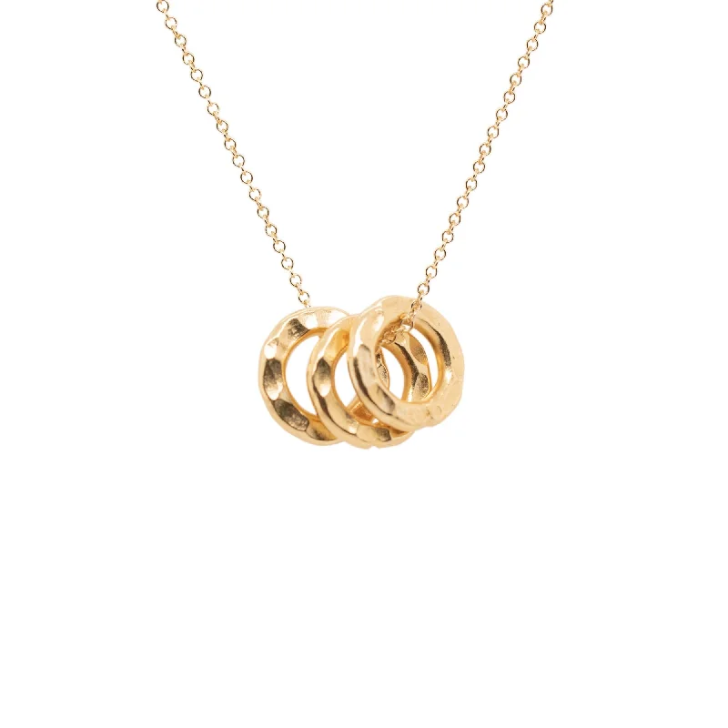 Akoya pearl necklaces-Facet Gold Plated Necklace