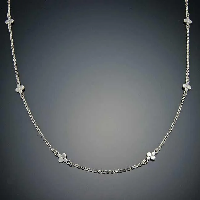 Heavy gem necklaces-Delicate Silver Chain Necklace