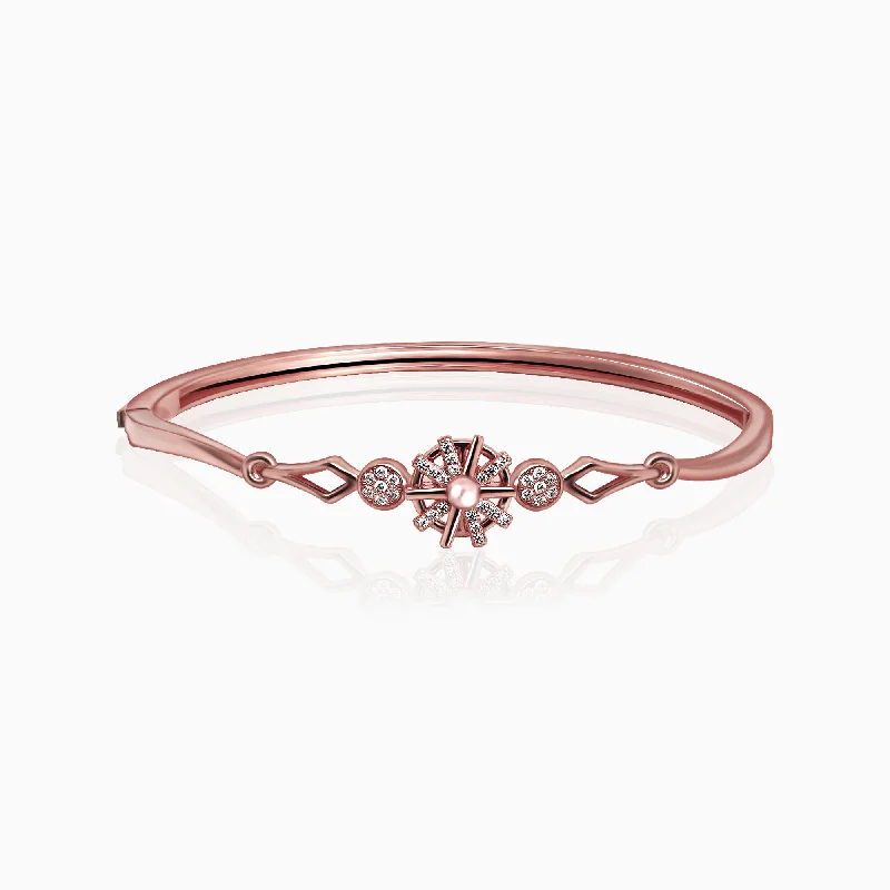 Reef theme bangles-Rose Gold Princess Bracelet