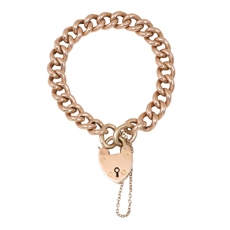 Slim stack bracelets-Gold Love Locket Heart Bracelet