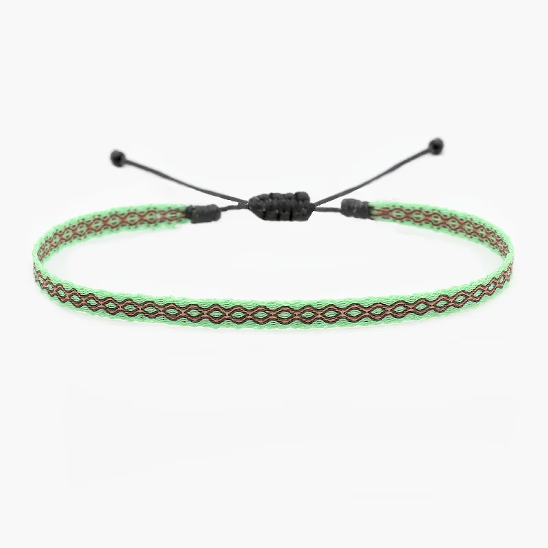 Prism star bracelets-Handmade Purnama Bracelet (Light Green)