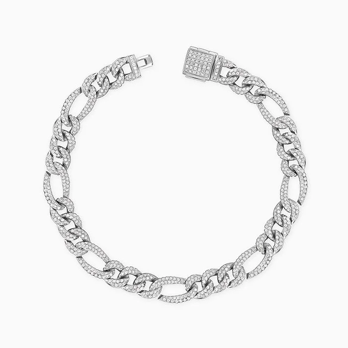 Satin weave bracelets-Silver Inner Confidence Bracelet For Him