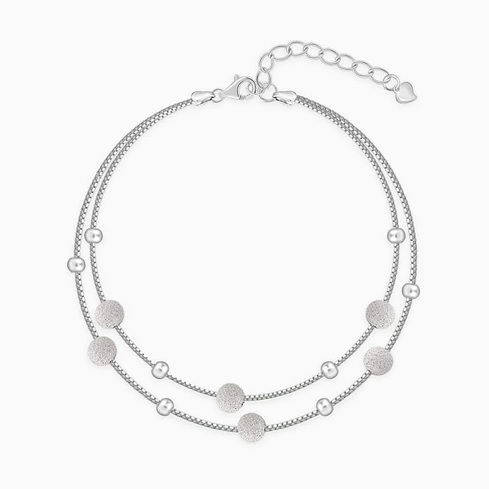 Slim rose bangles-Silver Fabulous You Bracelet